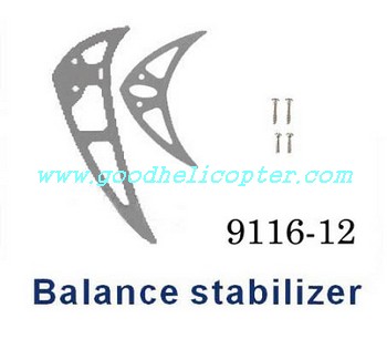 shuangma-9116 helicopter parts tail decoration set - Click Image to Close